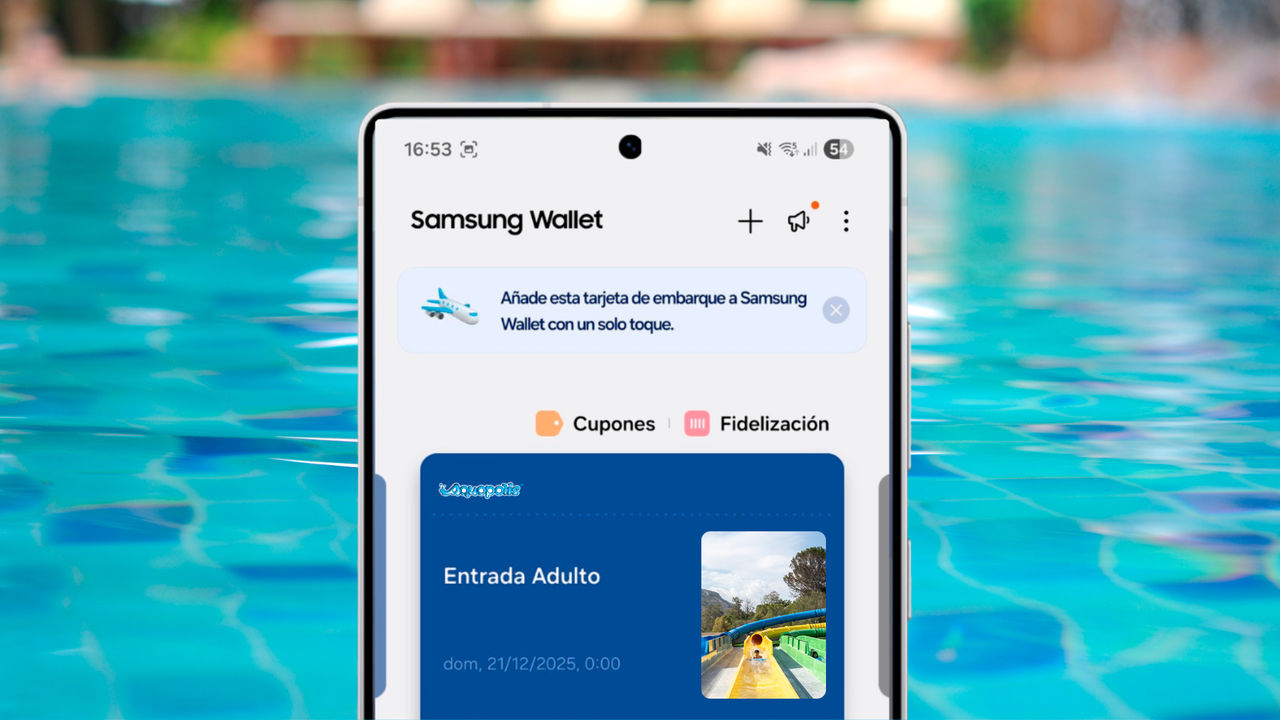 Samsung Wallet disponible en Aquopolis Cullera